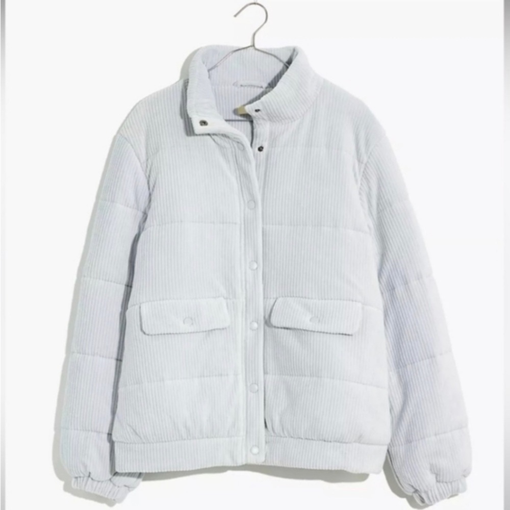 Light Blue Puffer Jacket
